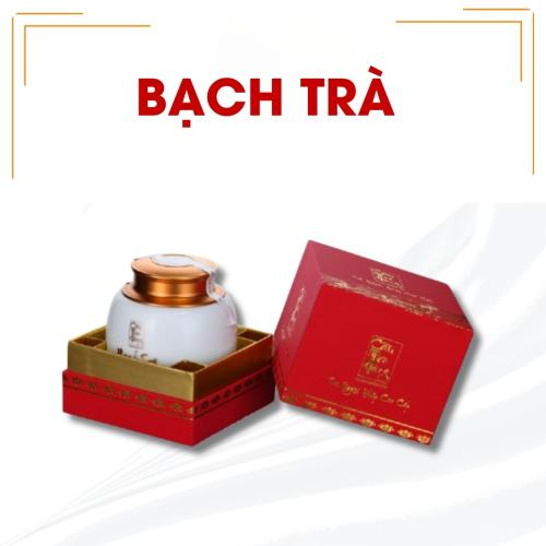 Bạch Trà Cầu Tre Vàng Hũ Sứ Cao Cấp 80g