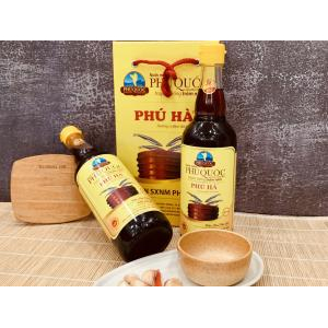 Nước mắm CỐT Phú Hà 43N - Hộp 2 Chai Thủy Tinh 510ml - Đặc sản Phú Quốc